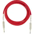 Fender Original 10ft Rett Instrumentkabel Fiesta Red