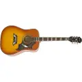 Epiphone Dove Studio Elektroakustisk Violinburst