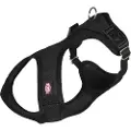 Trixie Soft sele, XS-S: 30-45 cm / 15 mm, sort
