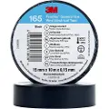 3M 165BK1E, 1 stykker, Sort, PVC, 600 V, Blister, 10 m