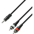 Adam hall 3 STAR Balanced 3.5mm TRS Mini Jack to RCA Cable 6m