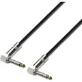Adam hall 3 STAR Unbalanced Angled 1/4" TS Jack Cable 60cm