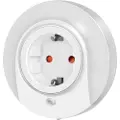 Logilink ZUB LED Night Light Socket with 1x CEE7/3