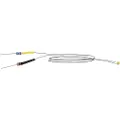 Viessmann Modelltechnik 3561 LED med kabel Gul 1 Sett
