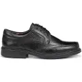 Fluchos for man. 9579_CIDA_NEGR Leather shoes Clipper 9579 black (41), Laces, Casual