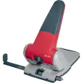 Leitz Hulmaskine Leitz til 65 ark / 6.5 mm - støbt aluminium - rød