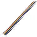 TRU COMPONENTS TC-7638564 Datakabel 10 x 0.16 mm Flerfarvet 10 m