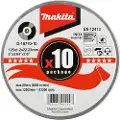 Makita D-18770-10 Skjæreskive 125 X 1,2 WA60T-BF RST/ For metall (10 enheter)