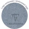 Clairefontaine Jeans Notesbog A4 linieret papir ( omslag lavet af genanvendte Jeans) 90gram creme papir