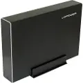 LC-Power LC-35U3-Becrux-C1 - Lagringspakning - 3,5 - SATA 6Gb/s - USB 3.1 (Gen 2) - sort