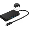 J5CREATE JVA01-N - Videofangstadapter - USB-C 3.2 Gen 1 - svart