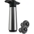 VacuVin Wine Saver, Svart, Rustfritt stål, Plastikk, Rustfritt stål, Svart, Svart, Plastikk, 70 mm