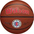 Wilson Wilson Team Alliance Los Angeles Clippers Ball WTB3100XBLAC Brązowe 7