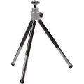 Braun Doerr MB-205 mini stativ (15-20,5 cm, 90 g, maks. 1 kg, kulová hlava, černý)