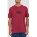 Volcom Globstok Bsc T-skjorte rød