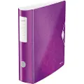 Leitz Brevordner Active PP WOW A4/80mm Lilla
