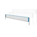 Hudora 76535, Inne & Ute, Multi-sport, Stativmontert, Sort, Polyester, Metall