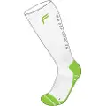 Fuse RUNNING COMPRESION løpesokker hvite og grønne str 43-46