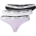 Calvin Klein 000qd3587e Tanga 3 Enheter