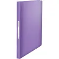 Esselte Colour'Breeze - Displaybok - 80 rom - bokryggbredde: 25 mm - for A4 (210 x 297 mm) - kapasitet: 160 ark - translucent lavendel