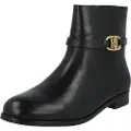Ralph Lauren for woman. 802912273001 Briela Leather Ankle Boots black (36), 1 to 3 cm, Zip, Casual