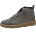 El naturalista unisex. 2584311R3005_039 Leather Ankle Boots N5843 Geo grey (42), 1 to 3 cm, Laces, Casual