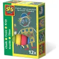 Ses Creative Kridt - 12 stk. farvede