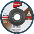 Makita - Klaffplate - for metall, rustfritt stål, ikke-jernholdig metall - 125 mm - grovkorn: Z40