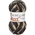 Viking Garn Raggen 150 g gå/brun 707