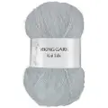Viking Garn Kid/Silk Garn 25 g Perlegrå 312