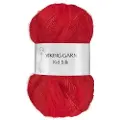 Viking Garn Kid/Silk Garn 25 g Rød 350