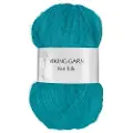Viking Garn Kid/Silk Garn 25 g Turkis 329