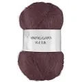Viking Garn Kid/Silk Garn 25 g Mørk Burgunder 374