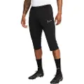 Nike Herrebukser Nike NK Df Academy 23 3/4 sort DR1365 010 L