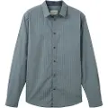 Tom Tailor 1038759 Printed Skjorte Med Lange Ermer