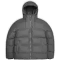 Rains unisex. 15120 Alta Puffer Coat grey (M), Casual, Polyester