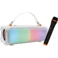 N-Gear Blazooka 703 Portable Bluetooth Karaoke Speaker White