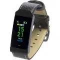 Denver BFH-250 - Aktivitetssporer med bånd - display 0.96 - Bluetooth - 90 g - svart