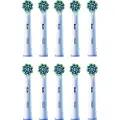 Oral-B Cross Action tannbørstehoder - hvit - 10-pk.