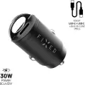 FIXED Super Fast Car Charger 30W 2xUSB-C/USB-C Cable 1m