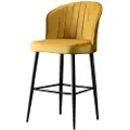 Hannah Home Hanah HomeSett med barstoler (2 stk.) - BuriGulBarstoler & -krakkerFra Homeroom