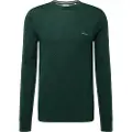 Gant for man. 8040521 Green crew neck jumper (3XL), Casual, Cotton