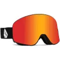 Volcom Odyssey Matte Black+Bonus Lens Briller rød