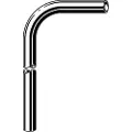 Megatherm Afløbsrør 90° 32 x 220 x 580 mm forkromet