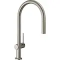 Hansgrohe Talis M54 køkkenarmatur 210 1jet med udtræk, steel