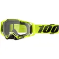 100% 100 % Goggles 100 % ARMEGA Googgle Nuclear Citrus Clear Lens (Antifog Clear Lens) (NY)