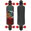 Santa Cruz Wave Dot Splice 9.0 X 36 Drop Thru Cruiser Skateboard
