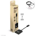 Club 3D CSV-7200 - Video/lyd-splitter - 2 x DisplayPort - stasjonær