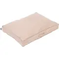 TIAKI Hundemadrass Memory Foam, beige - M: L 100 x B 70 x H 18 cm