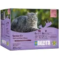 Bozita Økonomipakning Biter i Saus Senior 24 x 85 g - Blandingspakke (2 varianter)
